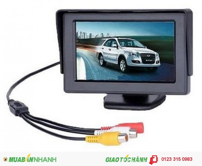 Màn hình ô tô cho camera lùi kiểu chân đế 4.3” MH-1.2