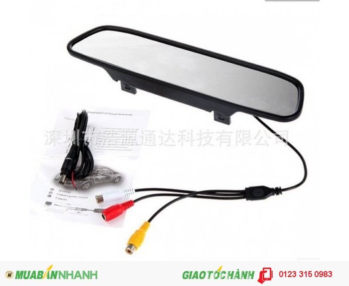 Màn hình gương chiếu hậu ô tô 4.3” MH-2.1