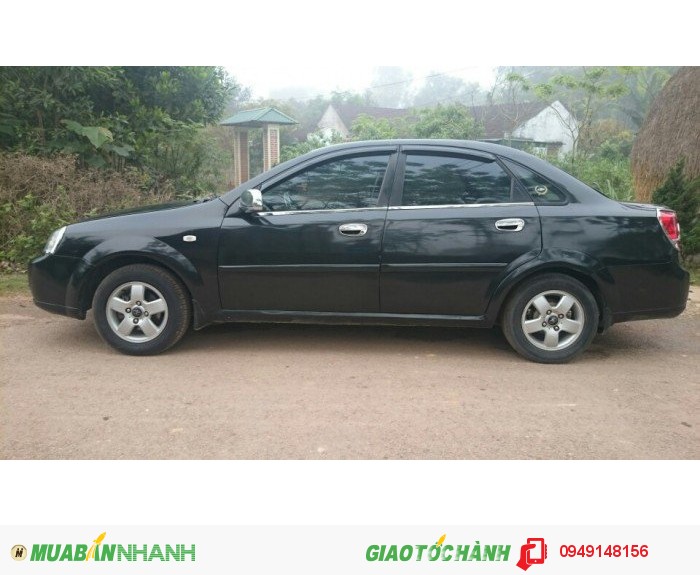 Xe Lacetti 2005 màu đen