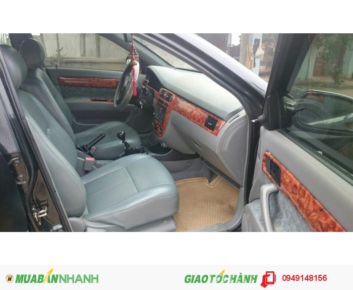 Xe Lacetti 2005 màu đen