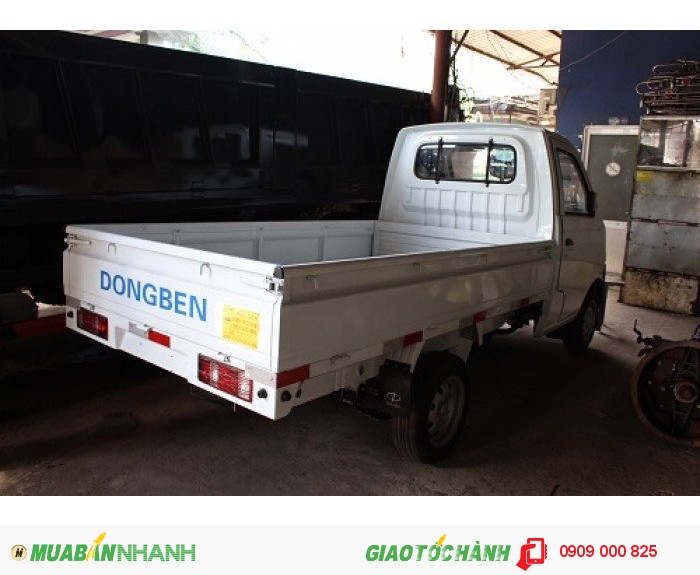Xe tải Dongben 770kg 870kg thùng bạt, thùng kín, Hỗ trợ mua xe tải nhẹ 870kg