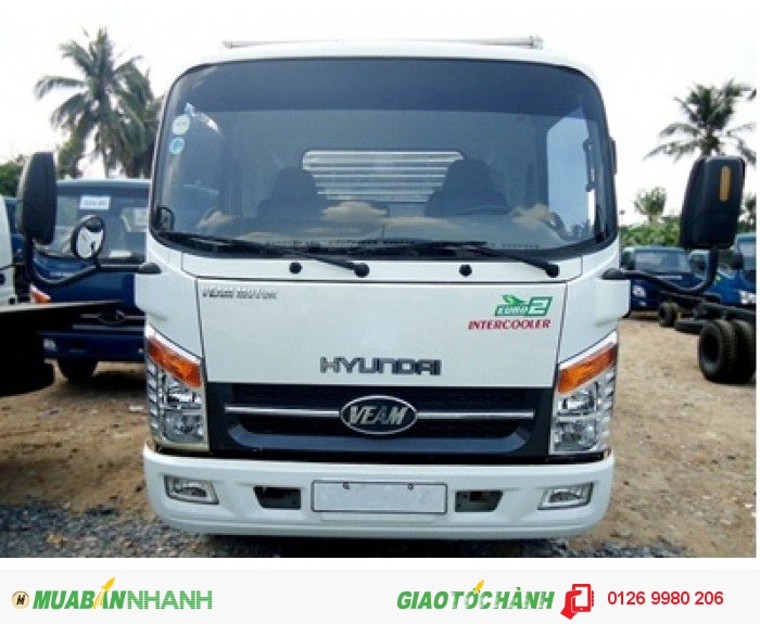 Xe veam 2,5 tấn,máy huyndai,mua xe trả góp