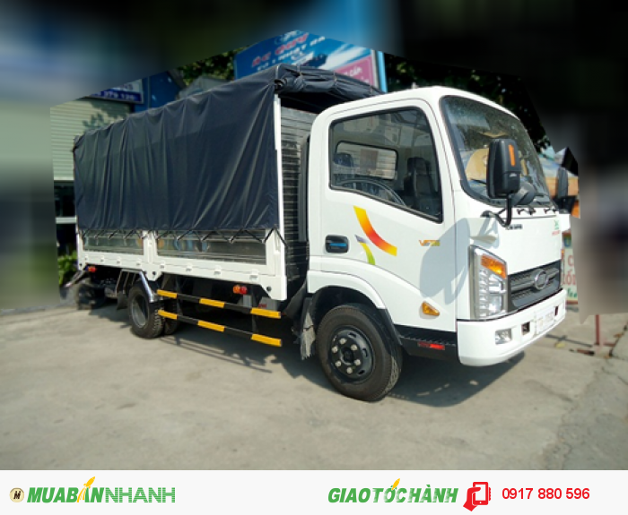 Xe tải 2 tấn thùng dài 4m4