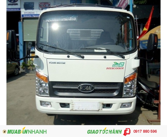 Xe tải 2 tấn thùng dài 4m4