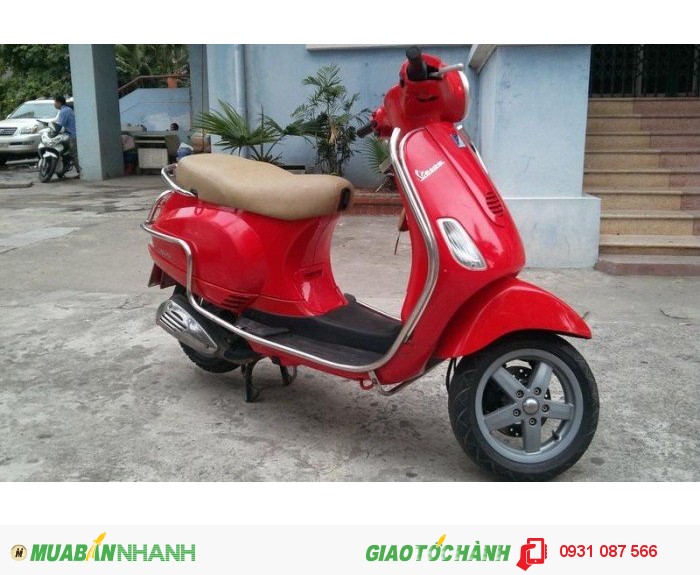 Bán xe Vespa Lx 125 3v ie, giá tốt 50tr (TL), không vết trầy, mới chạy 2000km