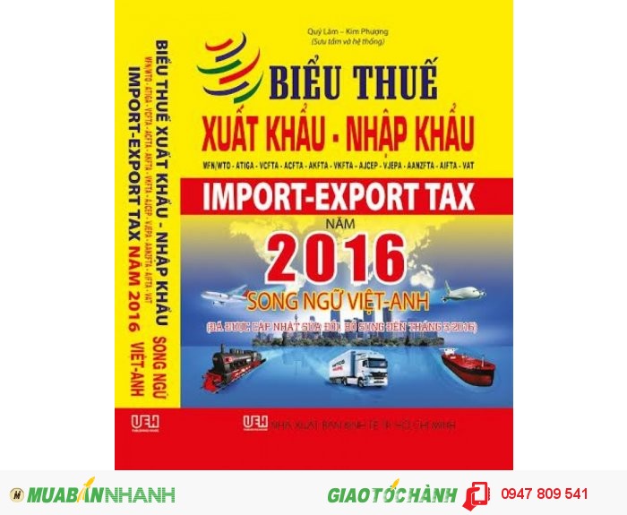 Biểu Thuế 2016 - Biểu Thuế Xuất Nhập Khẩu 2016, 1