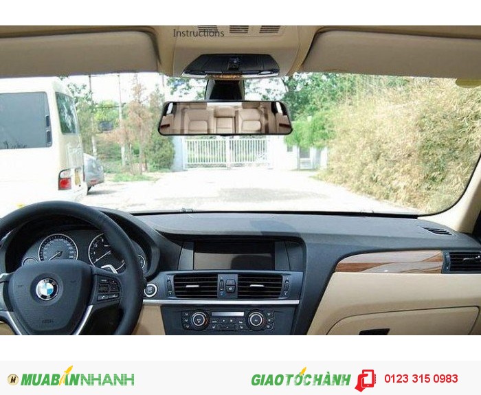 Bộ camera hành trình kết hợp camera lùi, màn hình gương - RCA-3.1