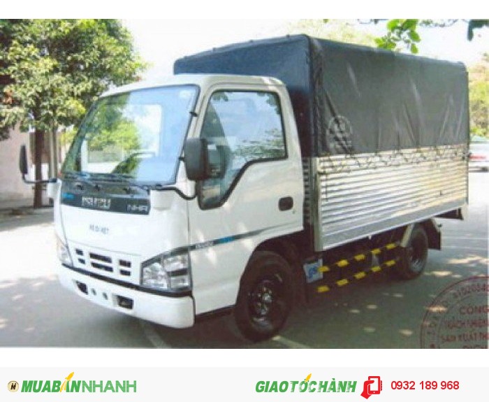Xe tải isuzu chiếc nmr85h - 1t9 mui bạt