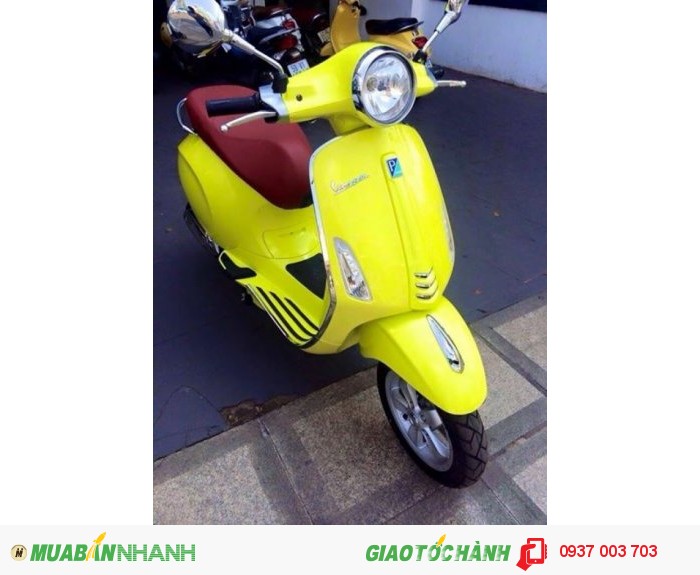 Mua Vespa Primavera tại Vũng Tàu, giao xe tận nhà miễn phí, Bh 3 năm