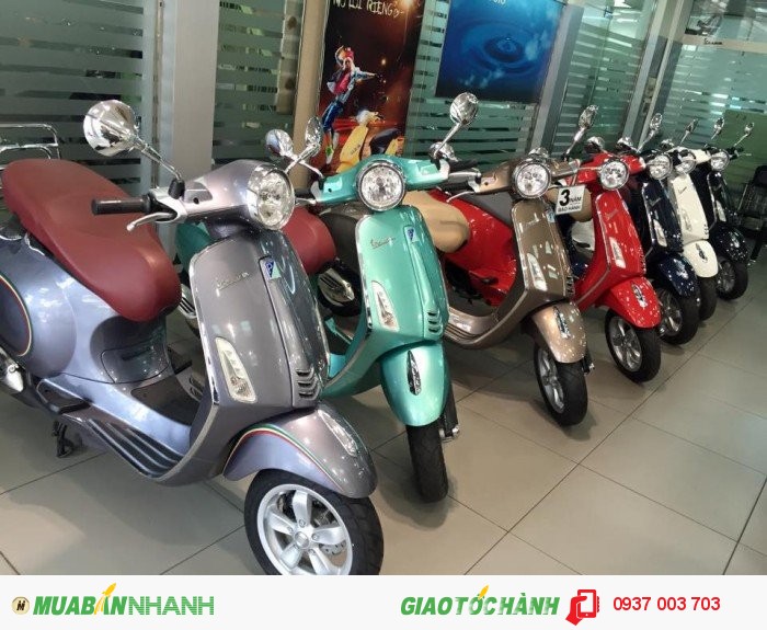 Mua Vespa Primavera trả góp tại Vũng Tàu nhận ngay