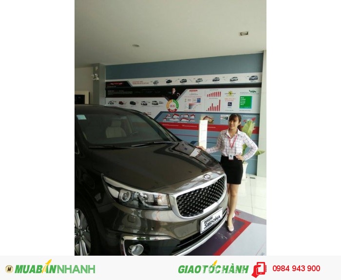 Bán ô tô KIA SEDONA 3.3 GATH 2016 màu nâu 1 tỷ 298 triệu