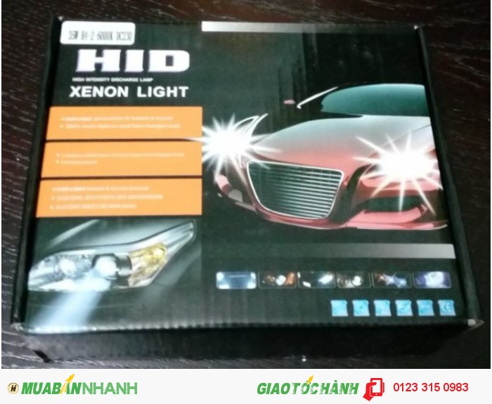 Bộ bóng đèn Xenon (HID)  H4- XHL-1.2