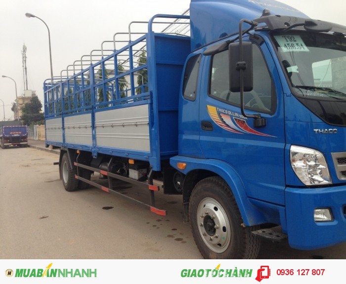 Bán xe tải hai chân 9 tấn Trường Hải, xe tải Thaco Ollin 900A tải trọng 9 tấn đời 2016.