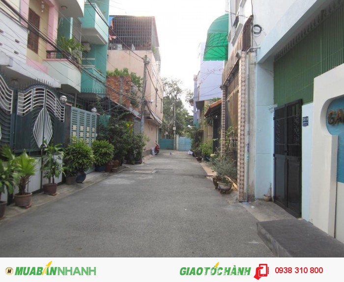 Bán nhà HXT Bà Hom, P.13, Q.6, Dt 4x16m, hướng Đông, giá 2.2 tỷ/TL