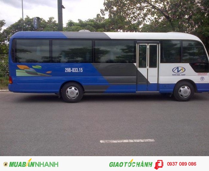 Xe khách 29 ghế châu Âu,kiểu dáng limousine thân dài