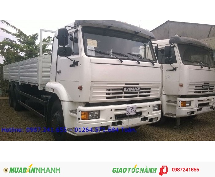 Tải thùng kamaz 15 tấn.