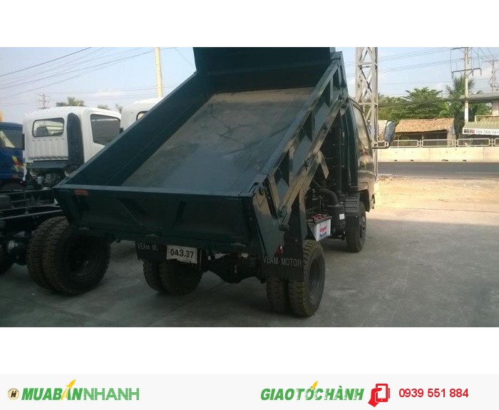 Xe tải veam ben vb125 cần thơ