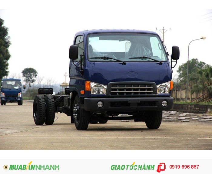 Xe hyundai 7t thùng mui bạt
