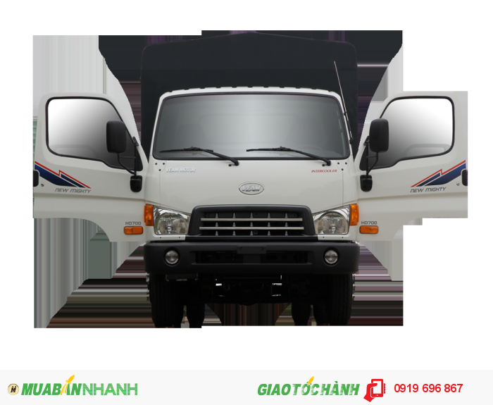 Xe hyundai 7t thùng mui bạt