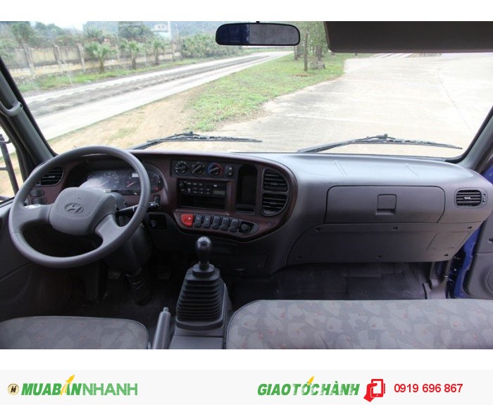Xe hyundai 7t thùng mui bạt