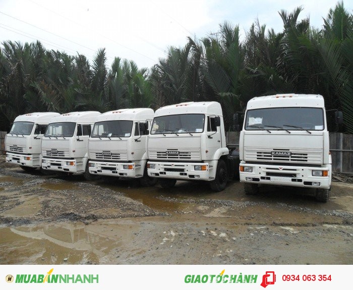 Lô Đầu Kéo Kamaz 6460 (6x4) 2 cầu. SX 2015. Giá rẻ nhất. Hỗ trợ trả góp Giao Xe Toàn Quốc