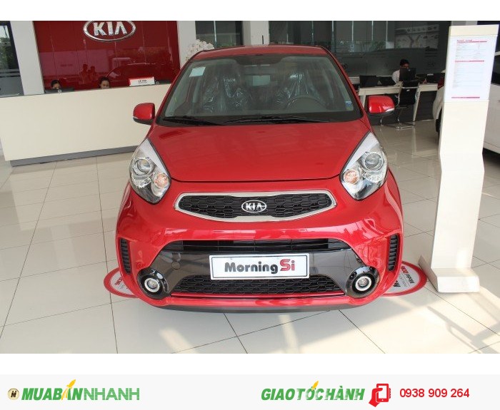 Xe Kia Morning si 2016 giá tốt tháng 04, hỗ trợ trả góp 75% nhanh giao xe.