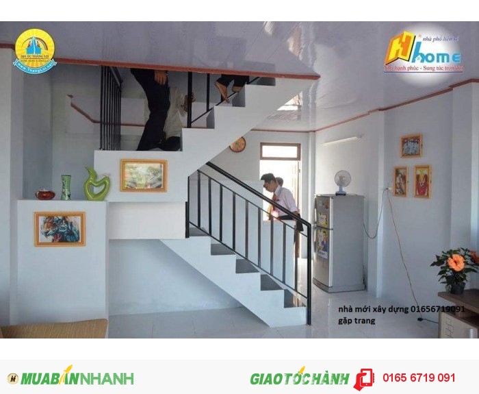 Nhà mới xây dựng, nền móng kiên cố