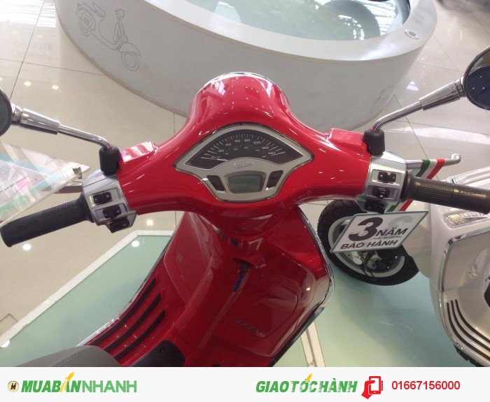Bán xe Vespa Primavera 125 3v i.e. (Màu đỏ)