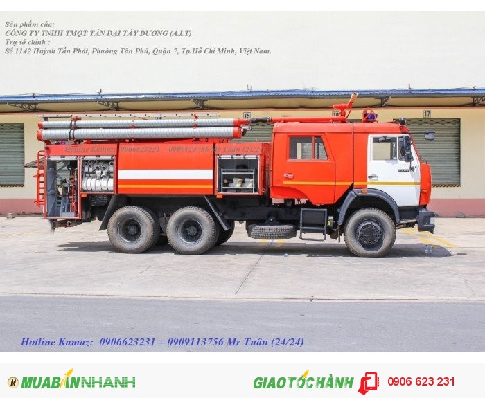 Xe cứu hỏa Kamaz, Bán xe cứu hỏa Kamaz, Xe chữa cháy Kamaz