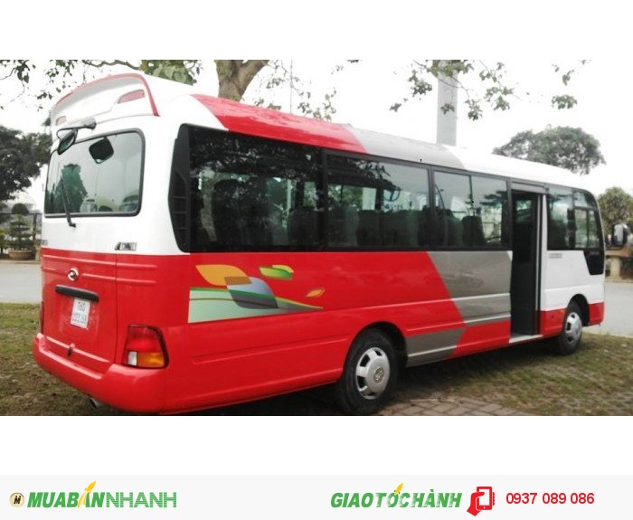 Xe khách 29 chỗ cao cấp, chất lượng