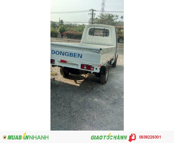 Giá xe tải Dongben 870kg trả góp chỉ với 20 triệu