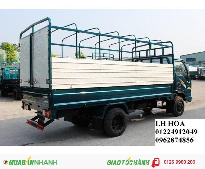 Xe chiến thắng 2,5 tấn ,thùng mui bạc,hỗ trợ trả góp 80% vay vốn,giá rẻ