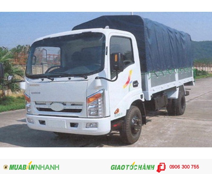 Xe tải,Veam VT200,thùng mui bạc