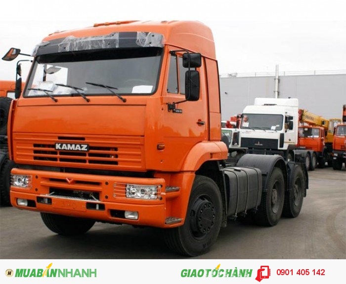 Đầu Kéo Kamaz 6460 (6x4) 2 Cầu Tổng đại lý nhập khẩu và phân phối Xe tải
