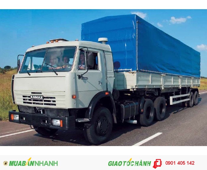 Đầu Kéo Kamaz 6460 (6x4) 2 Cầu Tổng đại lý nhập khẩu và phân phối Xe tải