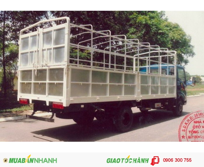 Xe tải,veam VT260,thùng dài 6m