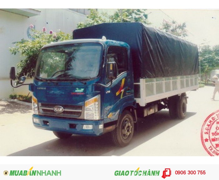 Xe tải,veam VT260,thùng dài 6m