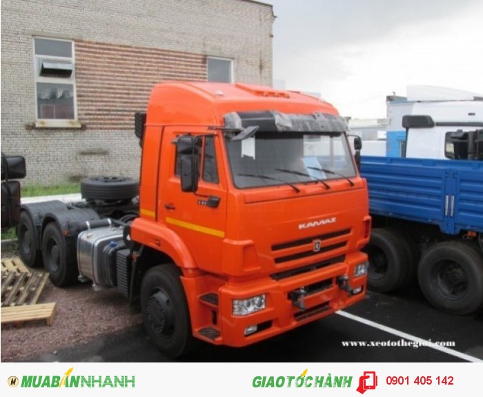 Lô Đầu kéo kamaz 6460 (6x4) 2 cầu. Giá rẻ nhất. Hỗ trợ trả góp Giao Xe Toàn Quốc