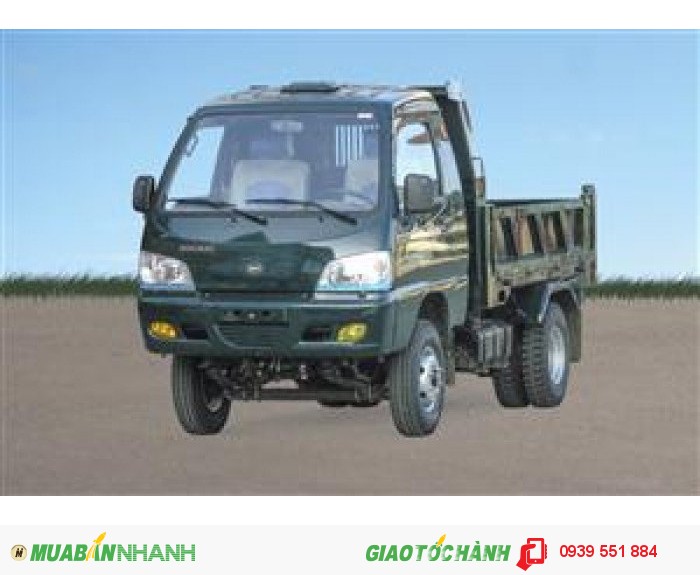 Xe ben Hoa Mai1,25 hộp số phụ giá rẻ nhất Cần Thơ