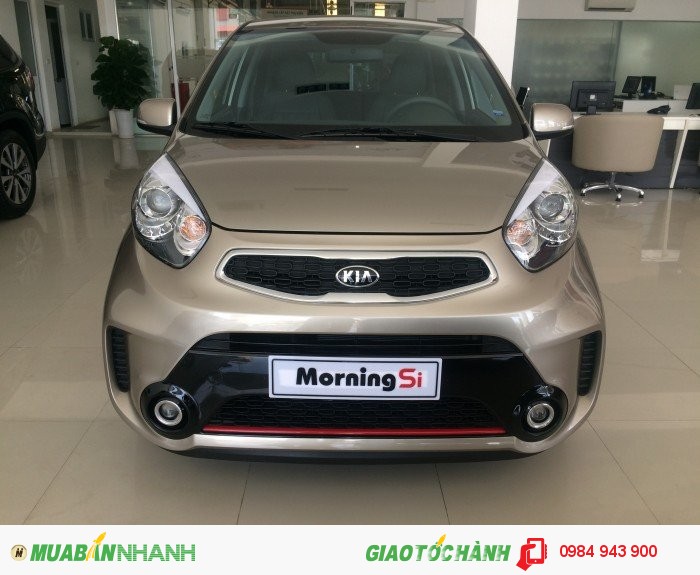 Cần bán xe Morning SI MT 388 triệu 2016 màu vàng cát nhỏ gọn tiện lợi dễ di chuyển