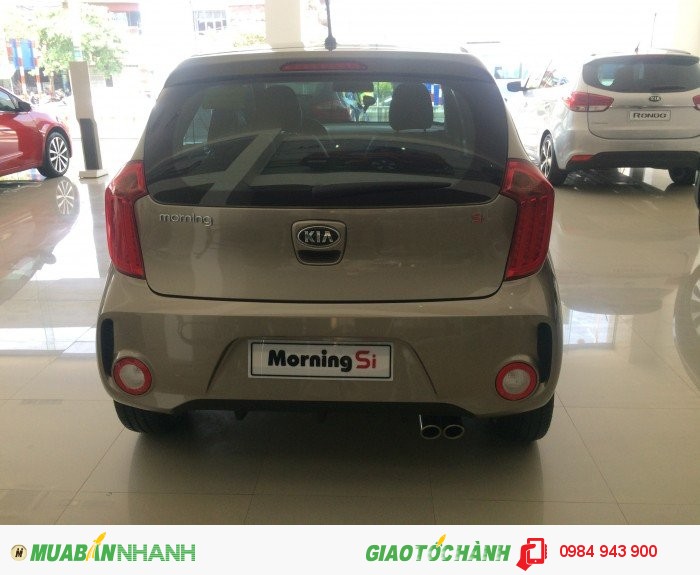 Cần bán xe Morning SI MT 388 triệu 2016 màu vàng cát nhỏ gọn tiện lợi dễ di chuyển