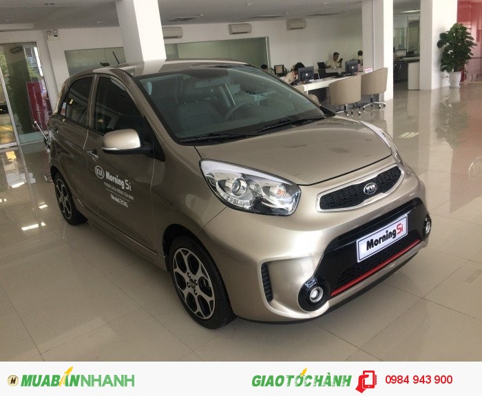 Cần bán xe Morning SI MT 388 triệu 2016 màu vàng cát nhỏ gọn tiện lợi dễ di chuyển