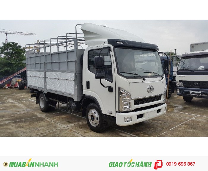 Xe tải faw 6t2 thùng mui bạt