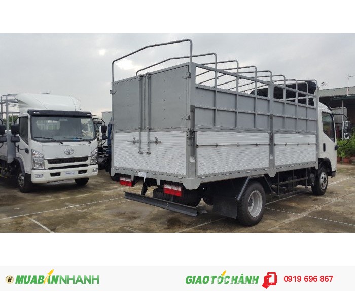 Xe tải faw 6t2 thùng mui bạt