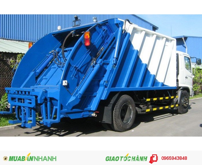 Xe tải HINO ÉP RÁC 15 khối