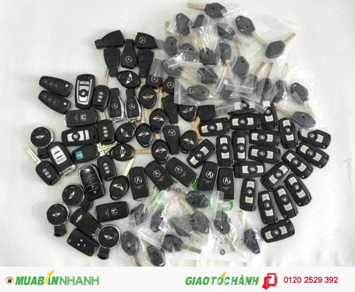 Làm chìa khóa, remote, smartkey xe ôtô chevrolet, porsche, nissan, …v.v.​