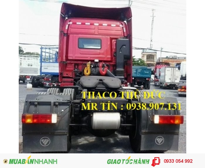 Xe đầu kéo Thaco Auman FV375 máy điện nhập khẩu nguyên chiếc