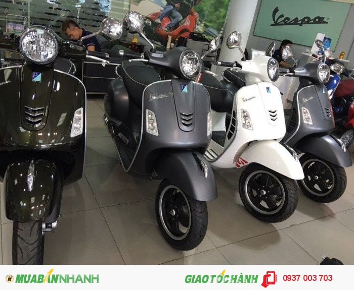 Trả góp xe Vespa SPRINT, PRIMAVERA, LIBERTY,..