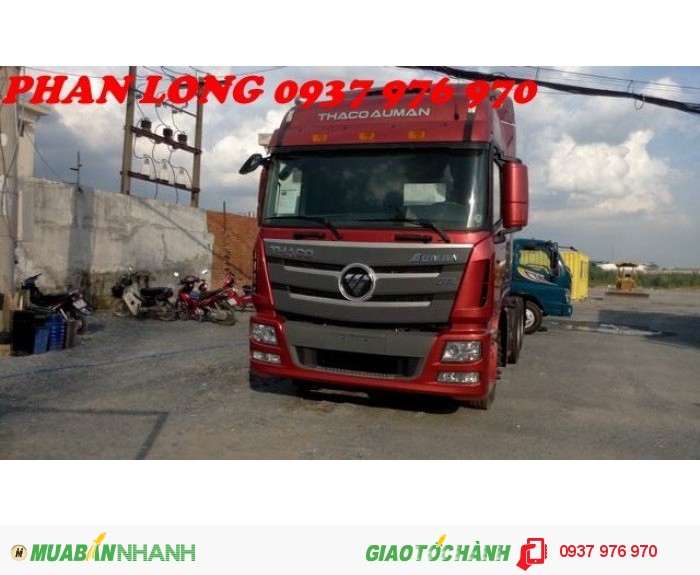 Đầu kéo THACO FOTON FV375 - đầu kéo nhập khẩu công nghệ châu Âu.