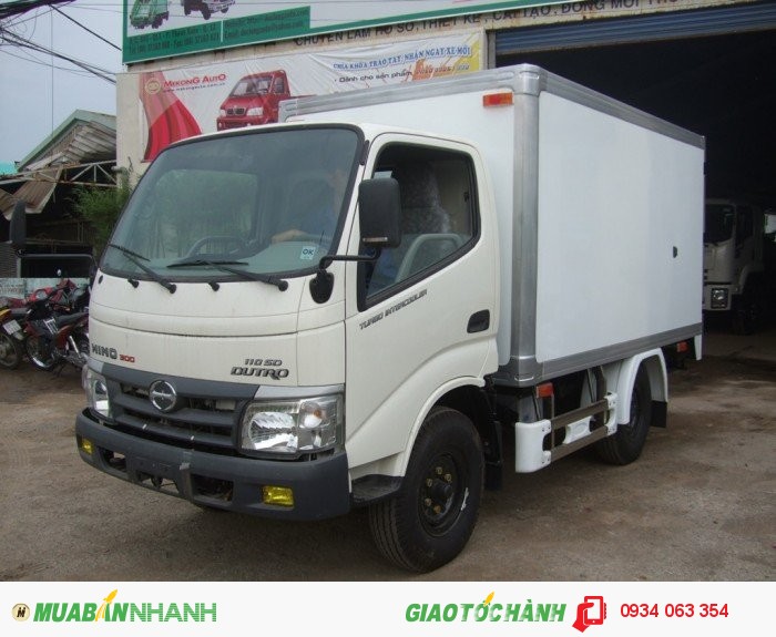 Bán xe tải Hino 5 tấn , Hino WU342L Thùng Mui Bạt Trả góp Lãi suất Thấp Giao Xe Toàn Quốc